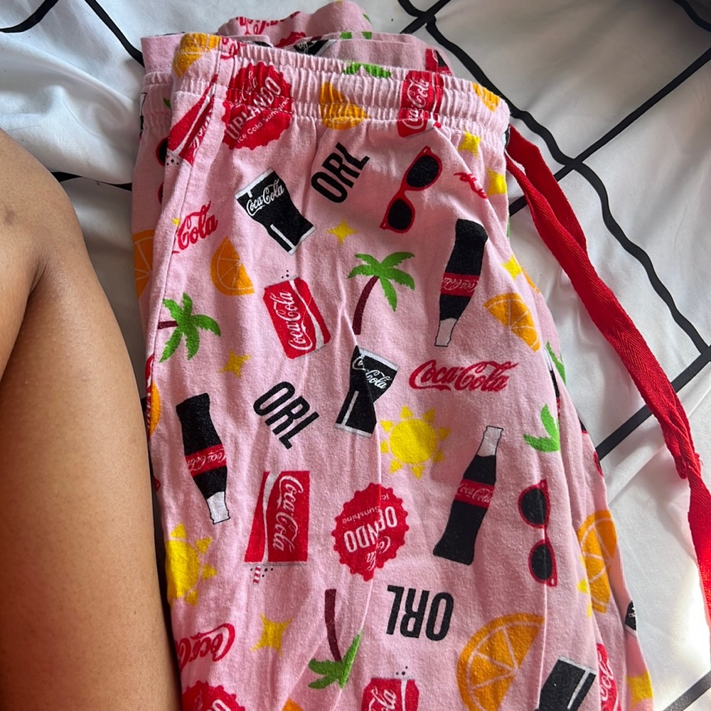 Coca cola pajama pants
